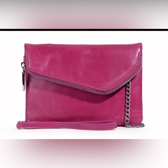 HOBO Handbags - Hobo Daria Magenta Convertible Crossbody Clutch